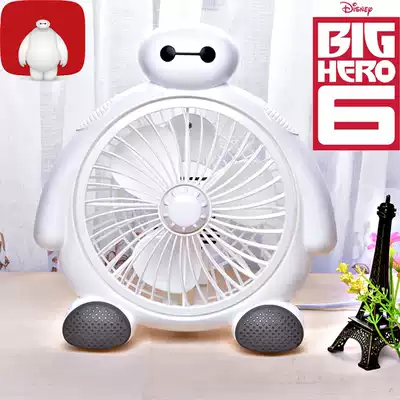 Small fan student dormitory bed plug-in small electric fan office table mute strong wind Big White cute