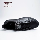 Septwolves, кроссовки, летний пиджак классического кроя, черные низкие туфли, кожаная обувь для кожаной обуви, 2020, в корейском стиле