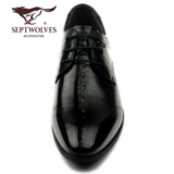 Septwolves, мужская обувь, кожаный пиджак классического кроя для кожаной обуви, свадебные туфли для отдыха, в корейском стиле