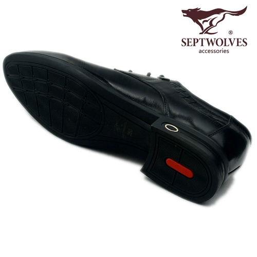 Septwolves, мужская обувь, кожаный пиджак классического кроя для кожаной обуви, свадебные туфли для отдыха, в корейском стиле