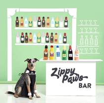 A variety of super fun toys RingoGo American Zippy Paws vocal dog toy bottle pull