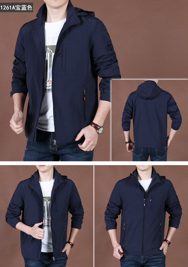 Blouson homme NIANJEEP    manches longues en Nylon - Ref 3118684 Image 18