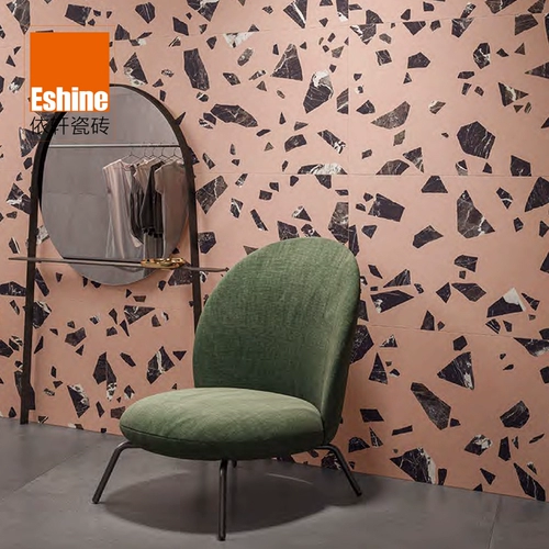 Yixuan Plain Chain Network Red B & B Цветные гранулы вода из фрезерования гостиной Общественная анти -скользящая плитка кухонная охрана