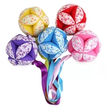 Montsons baby vision training traces red ball teacher early teacher to grab ball foot kickball hanging 0 - 1