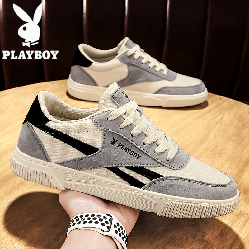 Floral Playboy men's shoes Summer 2022 New trends 100 hitch Breathable Casual Shoes Men Canvas Sports Board Shoes
