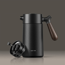 Redf insulation hand-punch coffee pot French pressure pot Thermos Household small Italian Mocha pot Vacuum teapot
