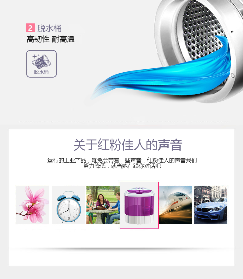 máy giặt Máy giặt mini công suất lớn 4kg nhỏ đôi thùng đôi xi lanh đôi với nước khô trẻ sơ sinh trẻ sơ sinh bán tự động - May giặt giá máy giặt panasonic