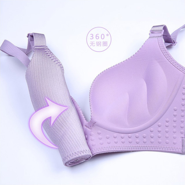 ແທ້ຈິງ Hong Kong Happy Underwear Fox Bra Set No Wire Adjustable Push-up Seamless Women's Sexy Bra Set