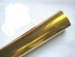 Gold sticky tape Bright gold self-adhesive paper Gold 45 cm*10 meters long 1 roll