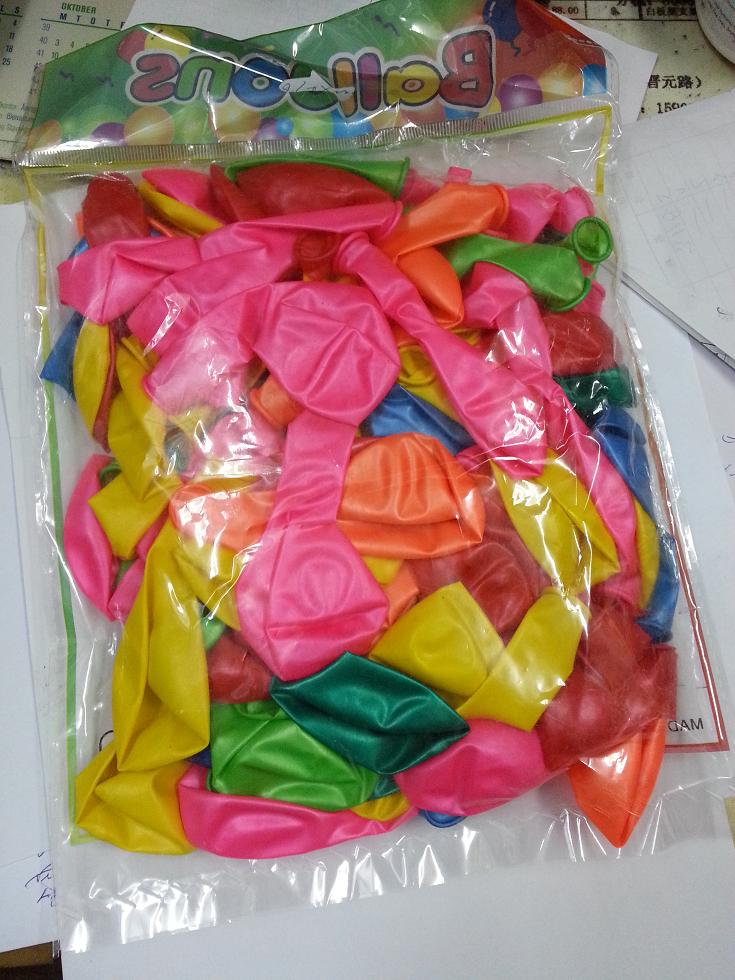 Ocean bubble 1 pack 100 10 yuan round pearl balloon wedding wedding wedding supplies