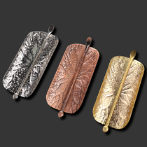 Kang Yun copper tea set pure hand tea tea tray kung fu tea accessories tea ceremony six gentlemen