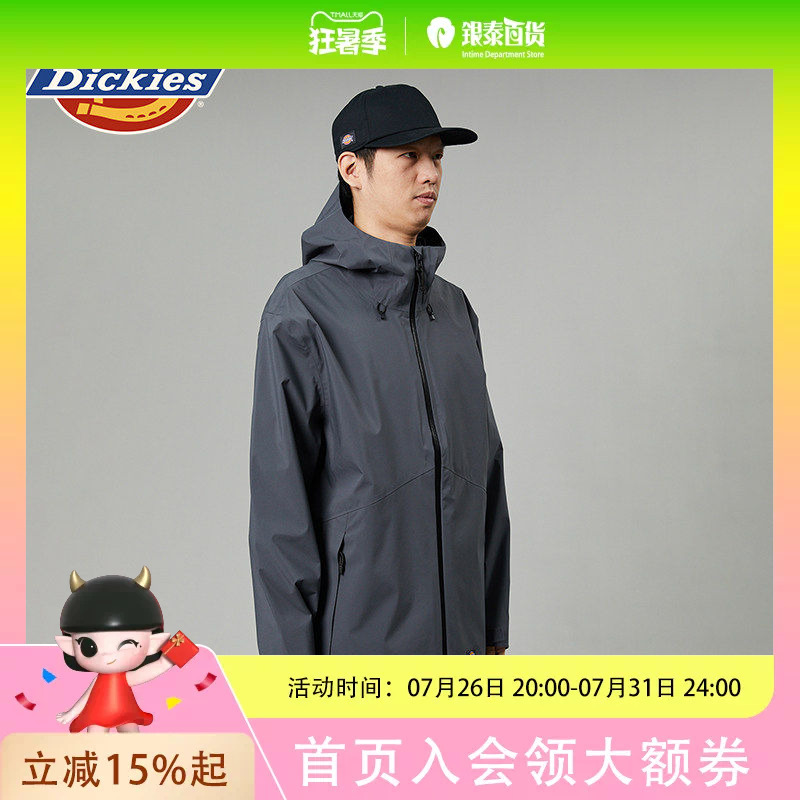 Dickies Autumn and Winter Waterproof Fabric Loose Casual Outdoor Style Jacket for Men and Women Couples Dk013099-Xin