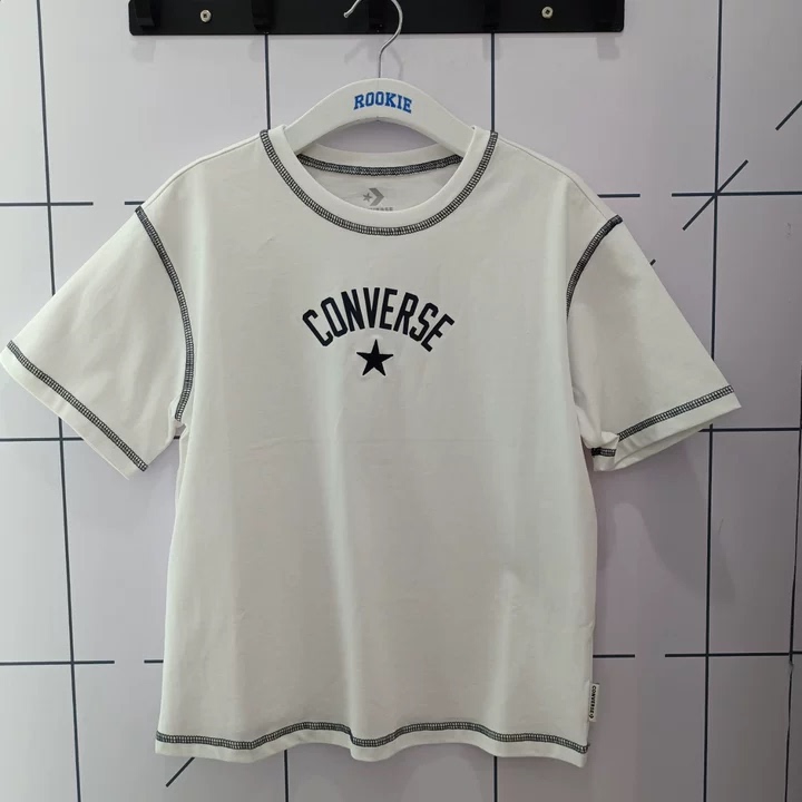 Rookie Children's Clothing Converse Short-Sleeved T-Shirt Cv2622019Gs-002 Rookie Children's Clothing Converse Short-Sleeved T-Shirt Cv2622019Gs-002