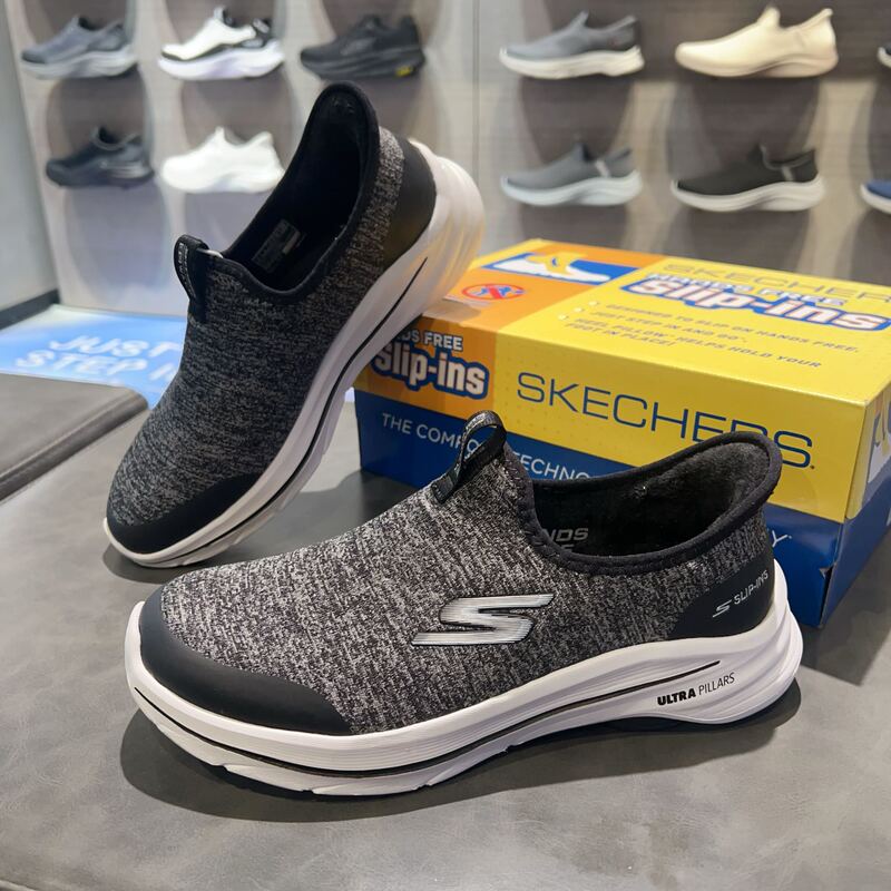 Skechers Women's Simple and Stylish Walking Shoes 125933-Bkgy
