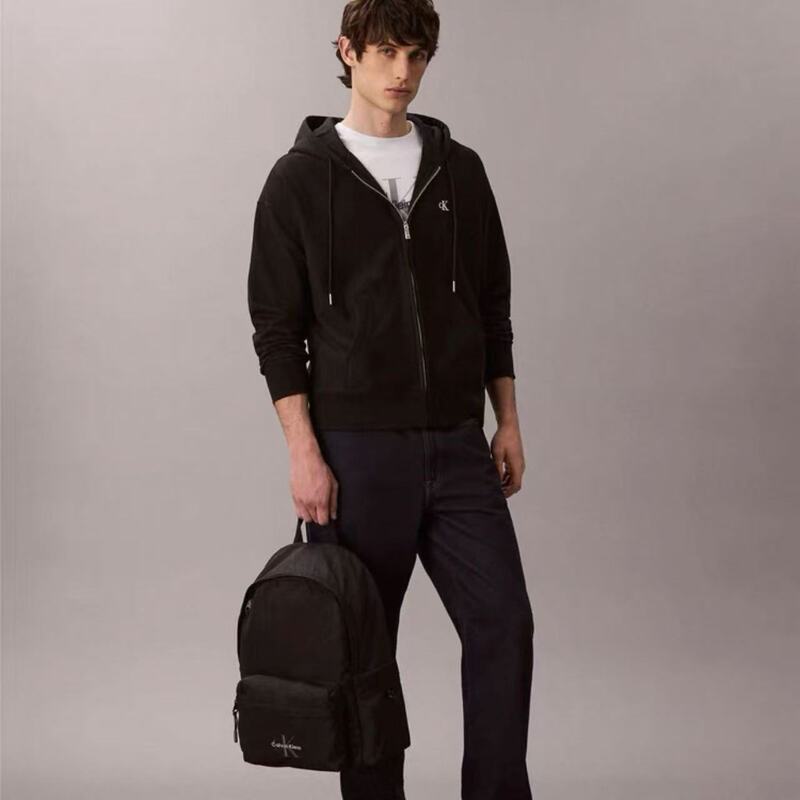 Ck Jeans25 Autumn Men's Casual Campus Style Large Capacity Backpack 4D3114G