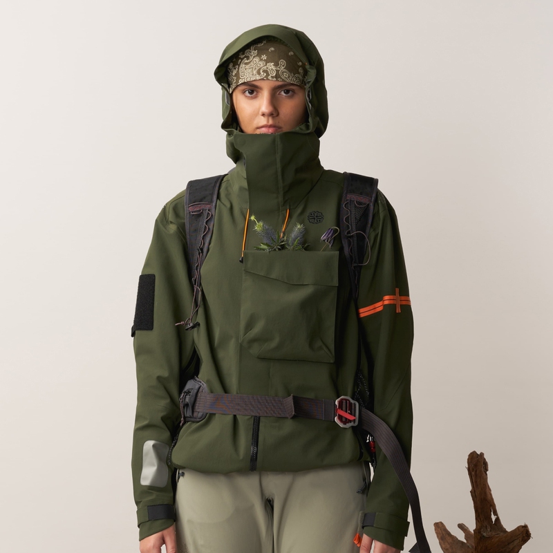 Uppervoid Latitude Coordinates | C+2.3 Jacket | Outdoor Sports Hard Shell Jacket, Windproof and Waterproof, for Men and Women