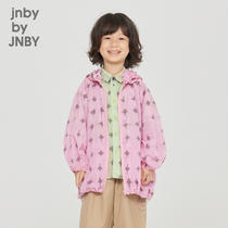 Jiangnan Buyi childrens clothing windbreaker hooded jacket for boys and girls 1N7913580jnbybyjnby