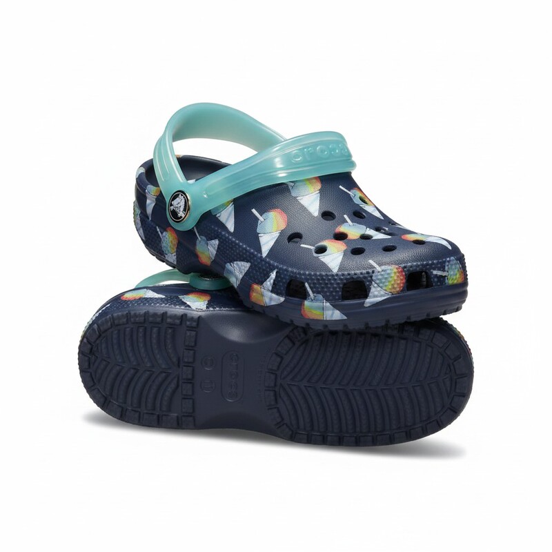 Crocs Kidsren's Fun Printed Comfortable Clogs Cr213266-410