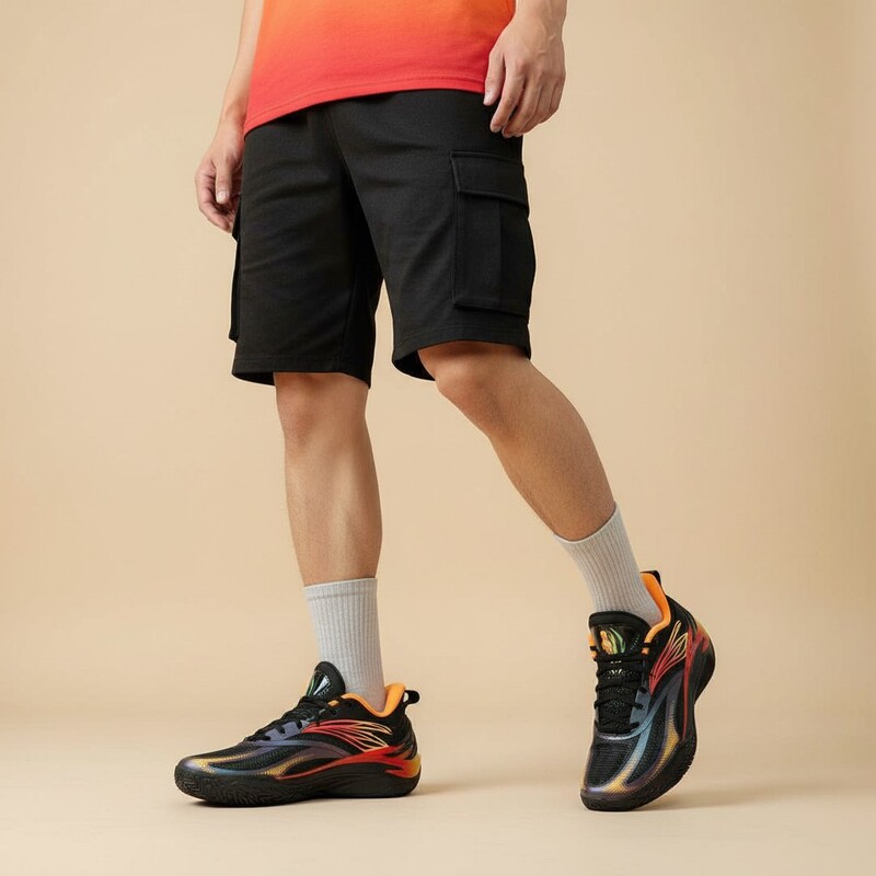 Anta Frenzy 8 | Wear-Resistant, Non-Slip, Shock-Absorbing Professional Practical Sports Low-Top Basketball Shoes for Men, Men's Sports Shoes 112631111 Anta Frenzy 8 | Wear-Resistant, Non-Slip, Shock-Absorbing Professional Practical Sports Low-Top Basketball Shoes for Men, Men's Sports Shoes 112631111