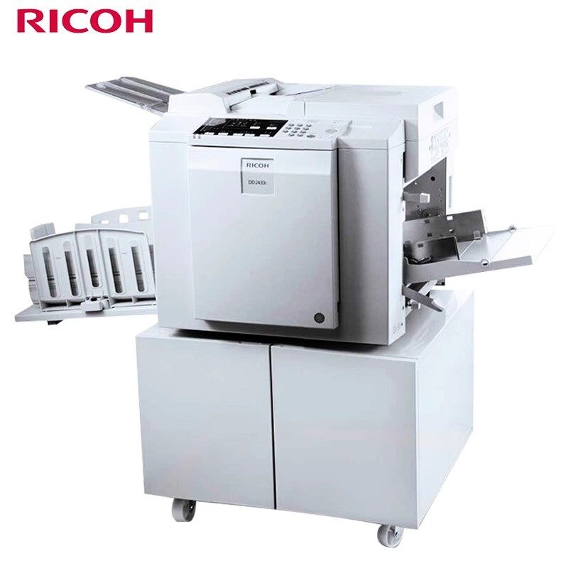 Цифровая скоростная печатная машина RICOH DD-2434C школьный мимеограф для тестирования бумаги печатная машина с интегрированной скоростью Изображение 1