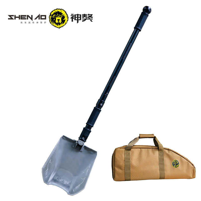 Shandong Super Sand Snow Outdoor Multi-function Folding Engineer Shovel Car Transformed Equipment Tire Large Iron Coil