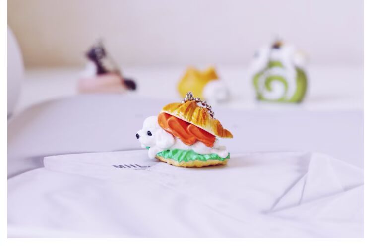 Teddy Capsule Wanjin dầu ăn nhẹ tại chỗ chơi đồ chơi số lượng lớn mô hình mặt dây chuyền xe trang trí chìa khóa đề nghị - Capsule Đồ chơi / Búp bê / BJD / Đồ chơi binh sĩ mô hình chibi iron man
