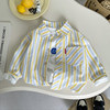 Boys' shirt long sleeve spring and autumn style new 2025