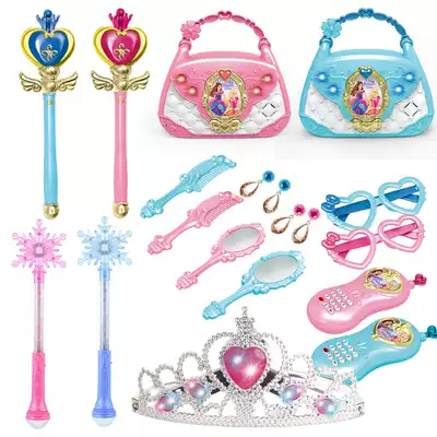 Magic Wand Girl Girl toy Crown Princess Girl Bara Bara luminous Fairy wand Children luminous