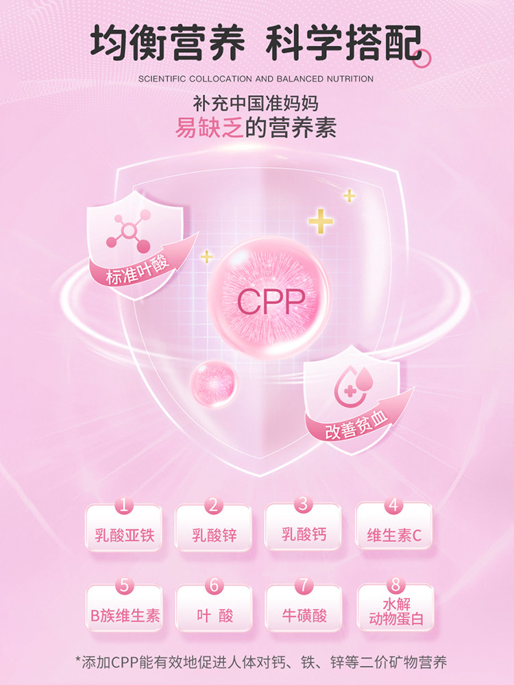 [Domestic Brand] Baoling Yunbao Official Folic Acid Supplement for Pregnant Women, Iron Supplement, Blood Supplement, Calcium, Iron, Zinc Oral Liquid Flagship Store