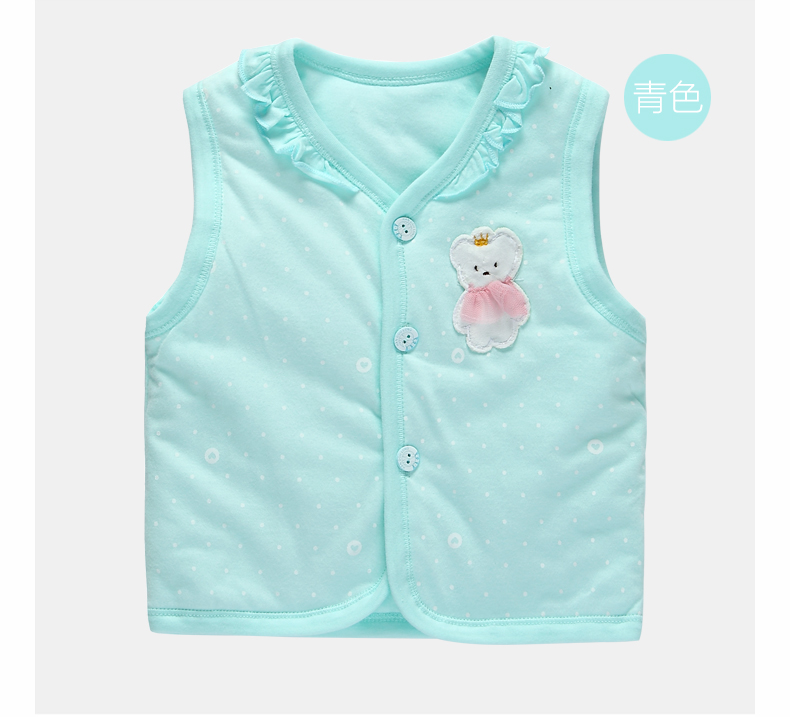 Áo khoác bé bằng hạt đậu cho bé mặc áo ấm cho bé Bộ vest bé gái bé trai áo vest dày mùa thu đông shop quần áo trẻ em đẹp