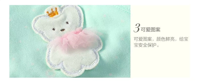 Áo len bé gái bằng vải bông cho bé mùa xuân và mùa thu vest bé gái