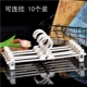 10 белых стойки брюк 10