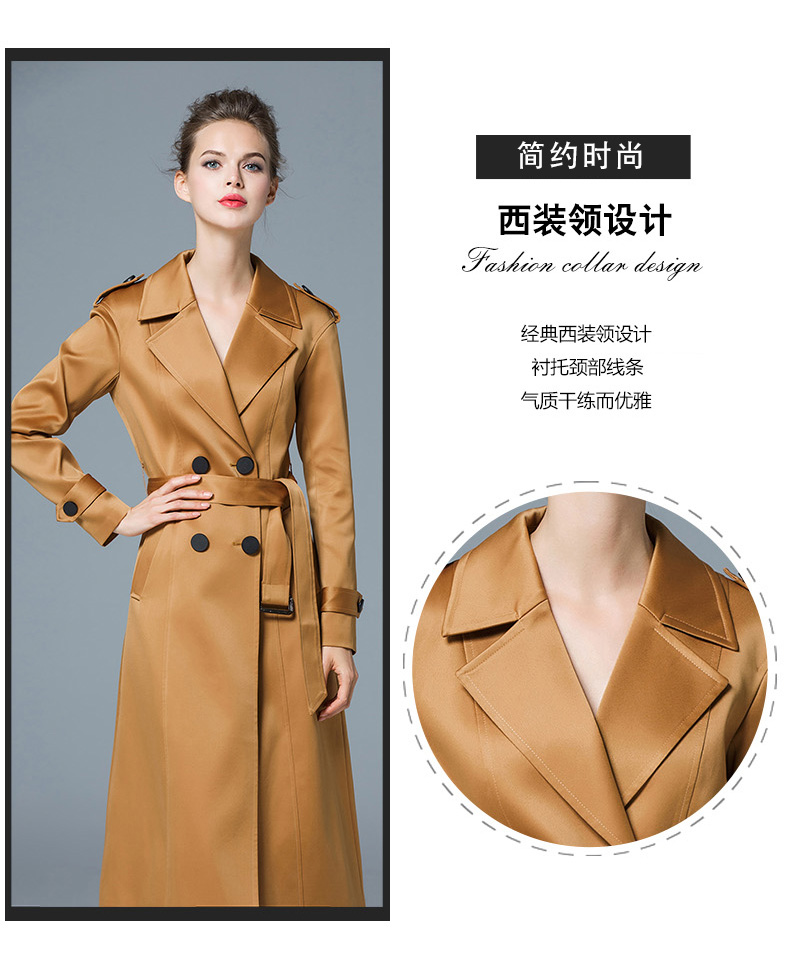Trench pour femme en Polyester - Ref 3227153 Image 9
