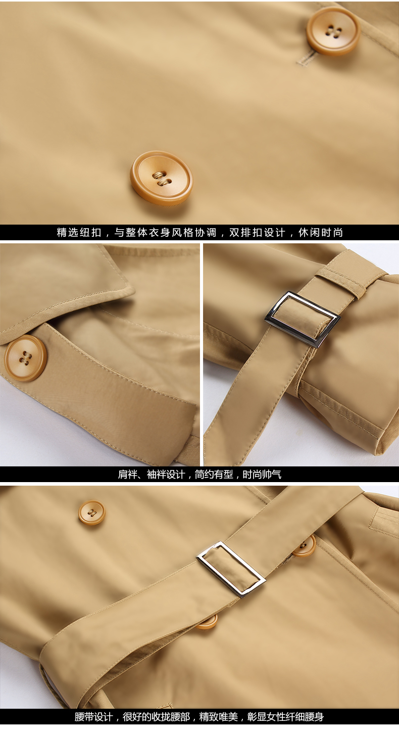 Trench pour femme en Nylon en Coton - Ref 3226568 Image 18