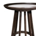 Phong cách Trung Quốc mới bằng gỗ rắn góc bàn sofa bên cạnh ánh sáng hiện đại sang trọng bàn vuông bàn cà phê bàn ​​ghế gỗ mun phòng khách M1630X - Bàn trà
