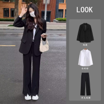 High-end suit suit female college student teaching interview suit jacket civil servant professional formal work clothes new style