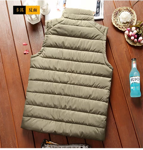 Áo khoác vest nam cotton xuống mùa thu nam vest mùa đông dày vest phiên bản Hàn Quốc của xu hướng vest XL đẹp trai