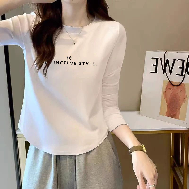 Autumn Women's Outerwear 2026 New Style Fashionable and Stylish Women's Tops with a High-End Feel, Long Sleeves, Can Be Worn Alone Autumn Women's Outerwear 2026 New Style Fashionable and Stylish Women's Tops with a High-End Feel, Long Sleeves, Can Be Worn Alone
