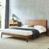 Nội thất Lemax giường gỗ cứng 1,8 mét giường đôi gỗ tần bì 1,5 mét giường tựa lưng mềm mại phòng ngủ Nội thất Bắc Âu - Giường