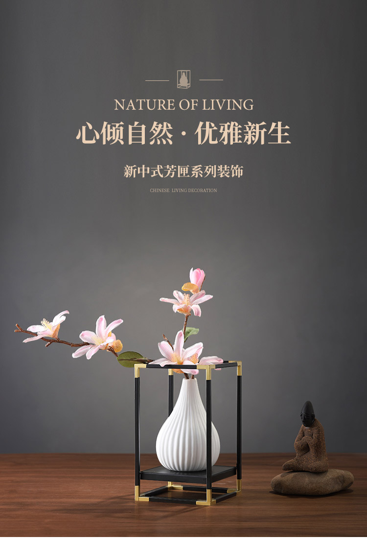 China modern new Chinese style household act the role ofing is tasted rich ancient frame sitting room office, wrought iron decoration, ceramic arts and crafts