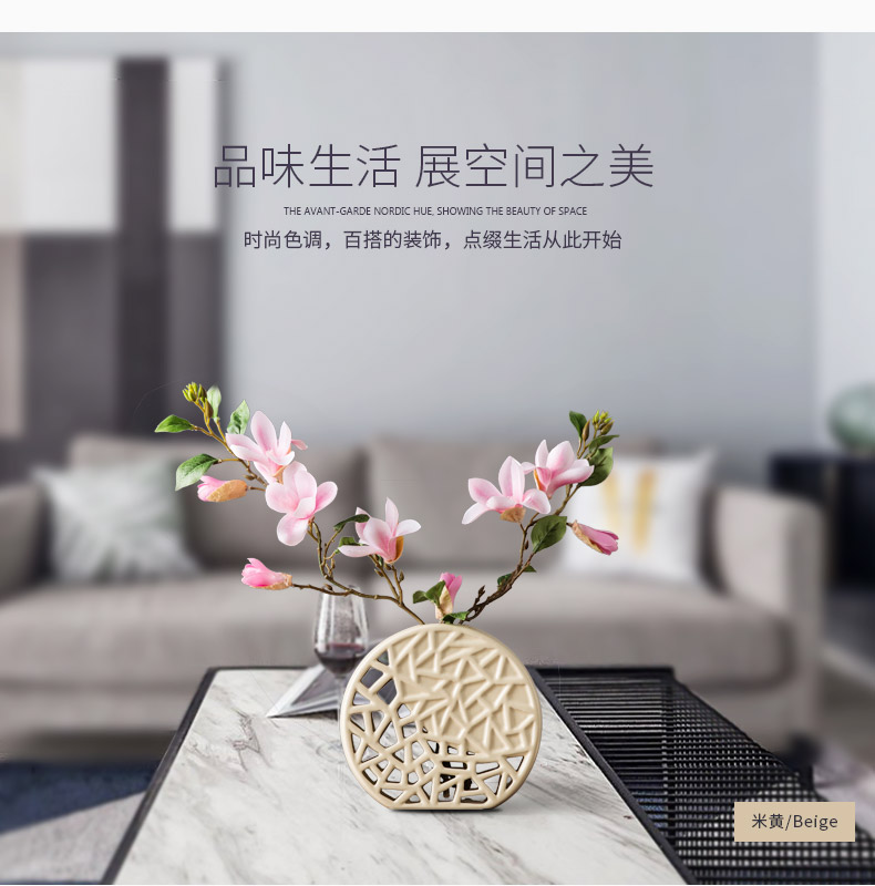 The sitting room TV setting wall furnishing articles I and contracted household soft outfit ark, upholstery creative decoration ceramics