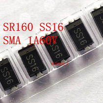 Patch Schottky diode SR160 SS16 SMA 1A 60V 10