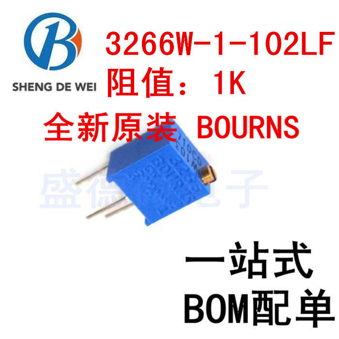 New original fit 3266W-1-102LF 1K BOURNS (Burns) Precision adjustable resistance potentiometers