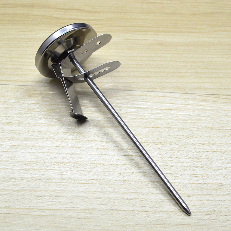 Nhiệt kế có thể treo sữa / cà phê bọt nhiệt kế con trỏ kéo hoa kim nhiệt kế inox 304 - Cà phê bình pha cafe cold brew