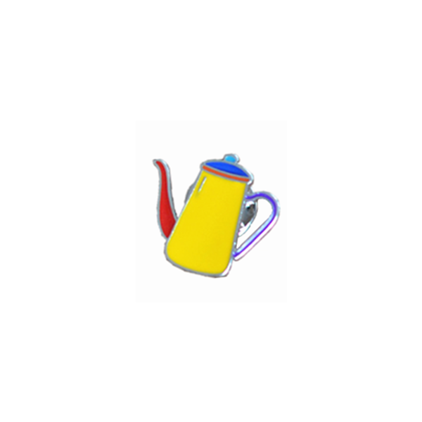 Rửa tay nồi Moka pot Bộ lọc cốc Máy ép bột Máy pha cà phê nhỏ giọt trâm cài trâm hợp kim trang sức trâm cài áo pnj