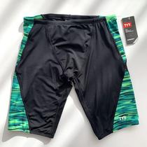 32 Yard T Professional Training Competition Mens Knee Anti-Chlorine Quick Dry Sports Competitive Drag Reduction Swim Trunks A002 2-780