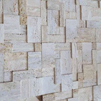 Мраморная мозаика на стену, 3D, с печатью вашего логотипа