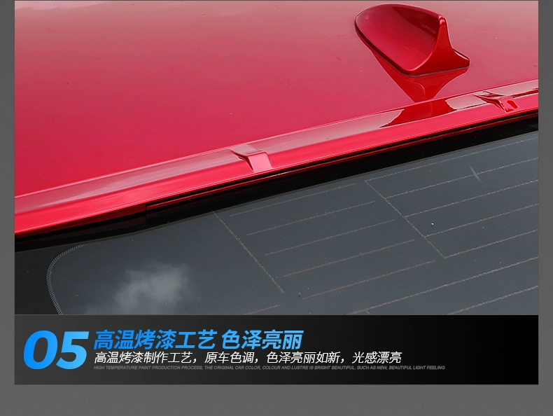 Đèn cánh trên sửa đổi của Angkorra dành riêng cho Mazda 3 Đuôi cánh trang trí miễn phí