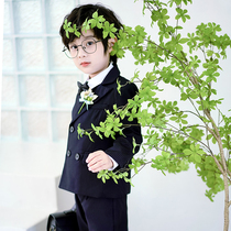 Small boy handsome suit leisure children host dress piano show boy suit boy suit autumn winter