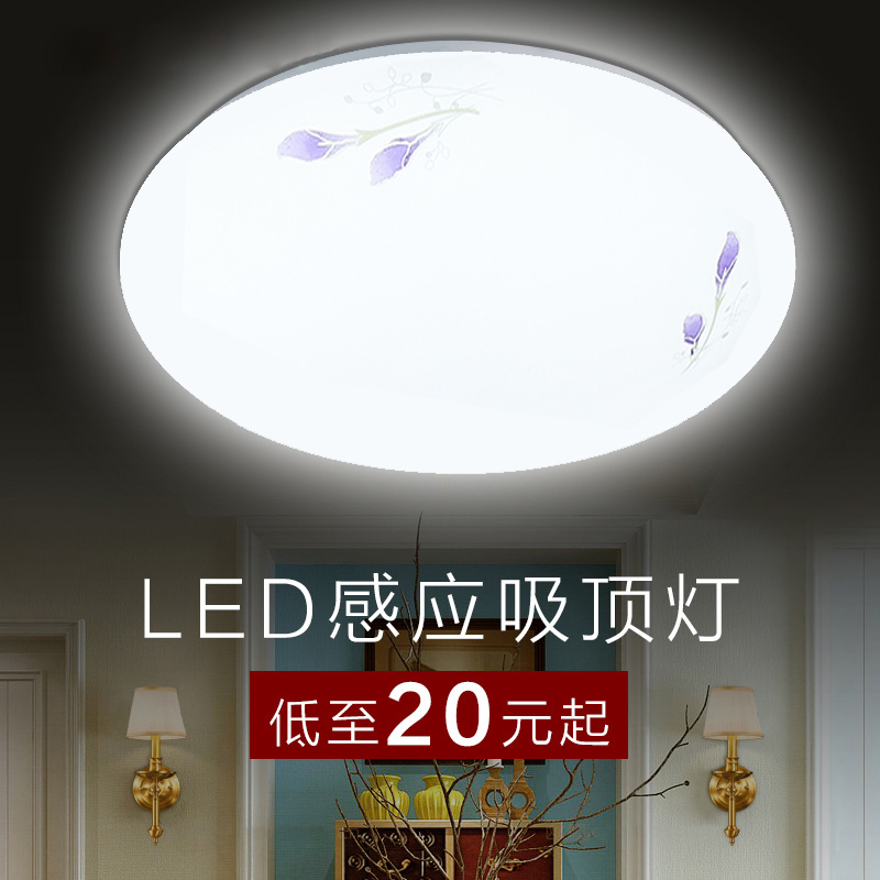 Body induction light led walkway light radar home light bulb ceiling lamp corridor light stairway light stairs acoustic control light